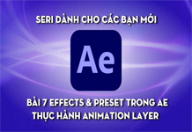 Học phần mềm after effects bài 7 hoc phan mem after effects can ban bai 7
