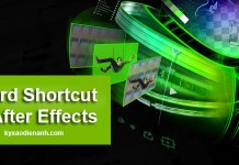 Học phần mềm After Effects bài 8 hoc phan mem after effects bang tieng viet bai so 8